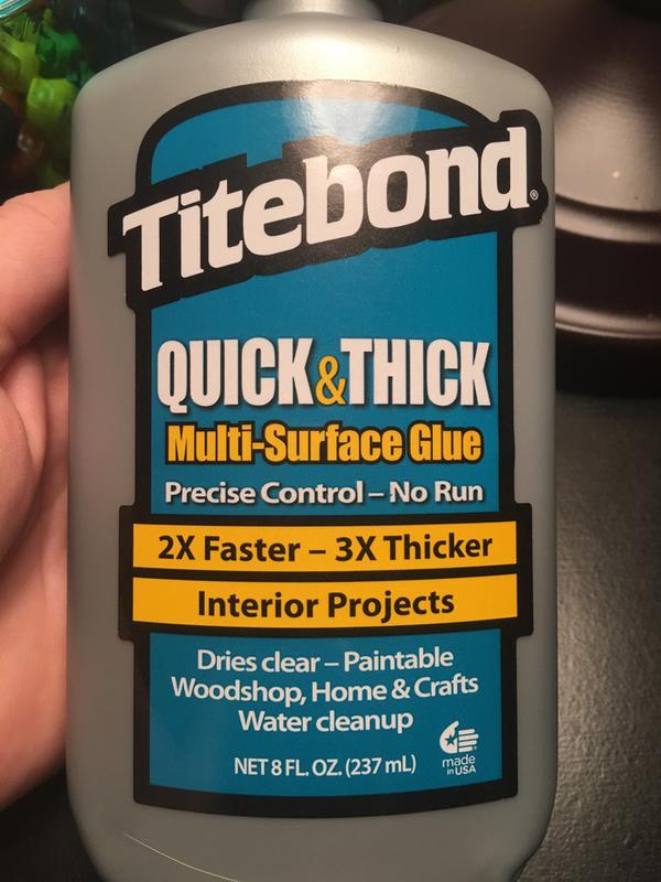 Titebond Quick & Thick Wood Glue - 8 oz