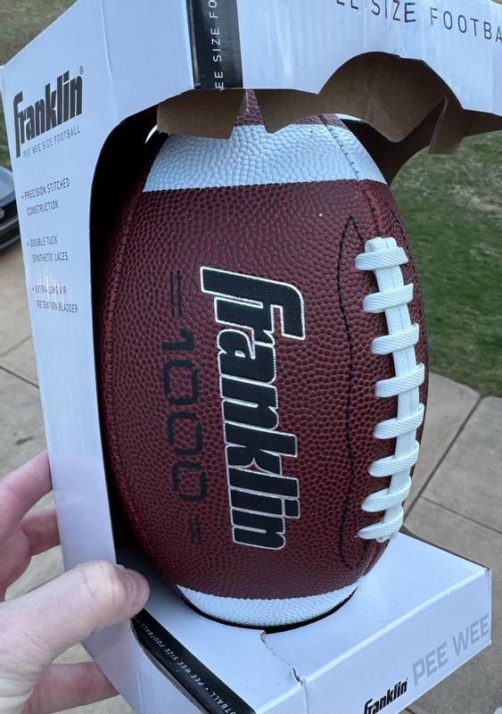 Peewee1000 PVC Football - Brown | Franklin Sports