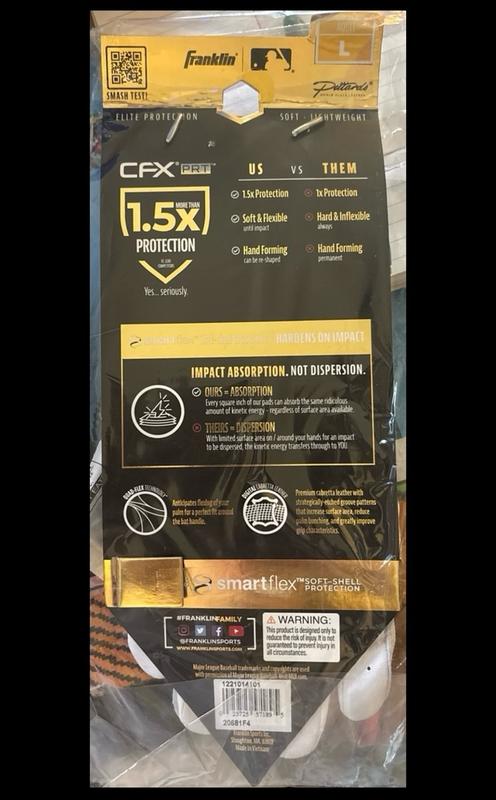 Franklin Sports MLB Batting Gloves - CFX Pro PRT Heavy Duty