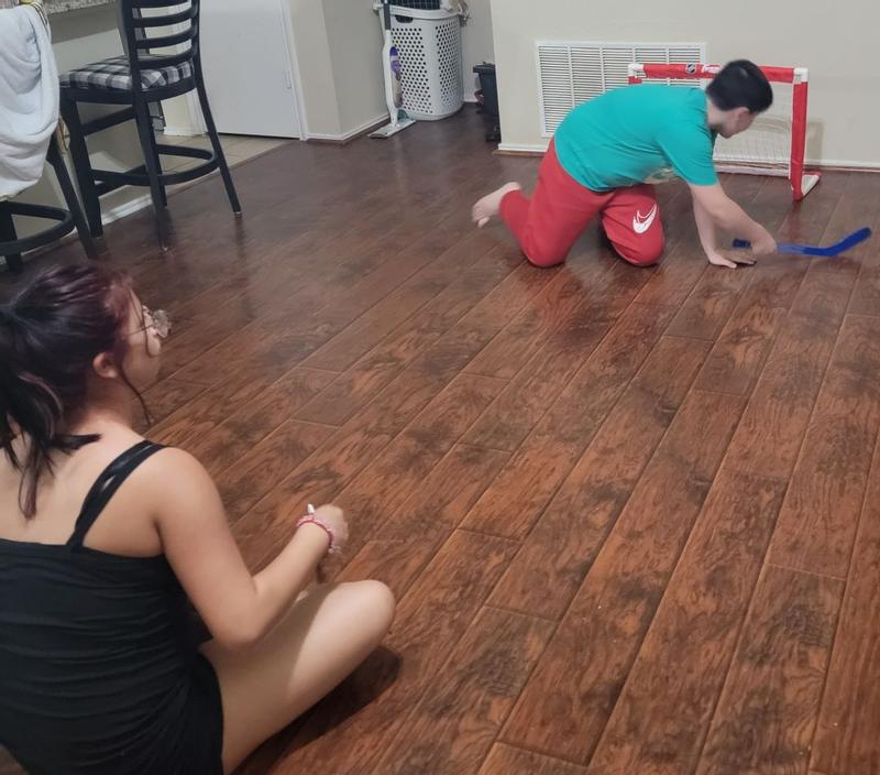 Photo submitted with review of product