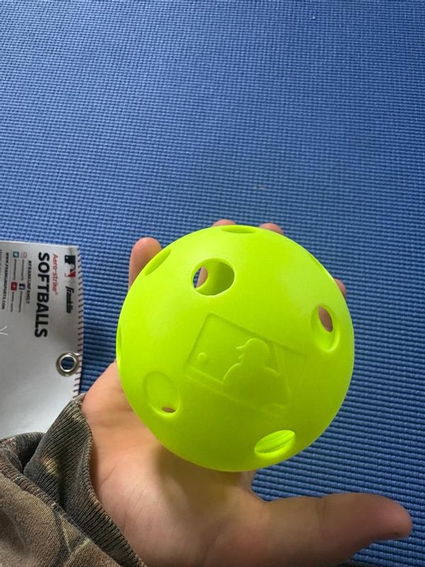 Franklin Sports Plastic Softballs - MLB - Includes 6 Balls for