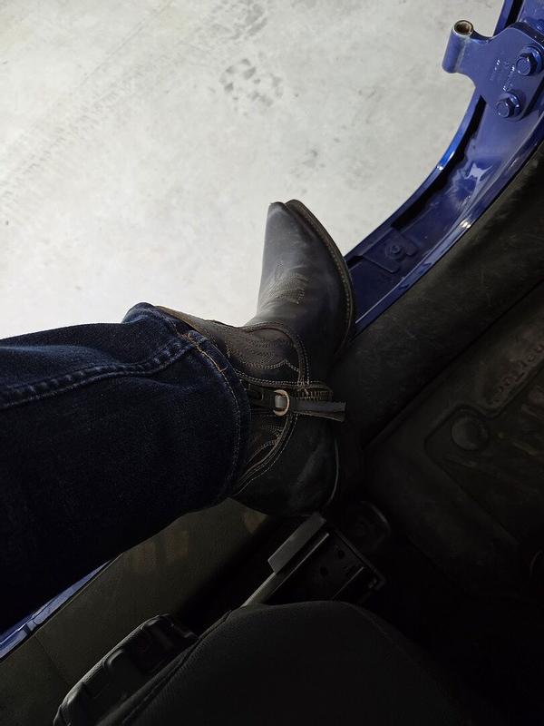 Customer photo for "Wore them a full day"