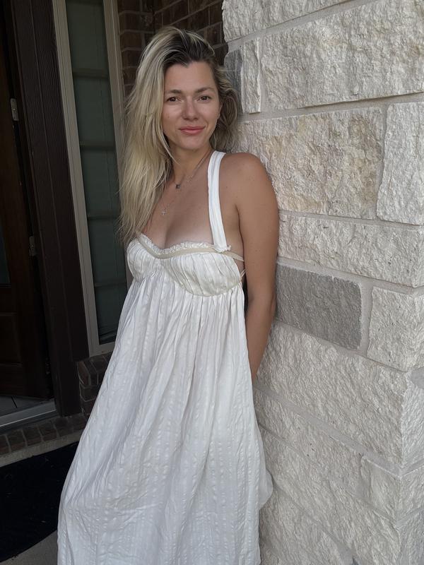 knee length dresses for ladies Free People Poppy Midi/Sweet Nothings – Thecottageboutique main image 0