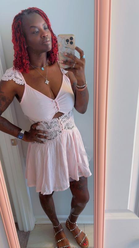 free people tell all mini dress FREE PEOPLE Free-Est - Tell All Mini