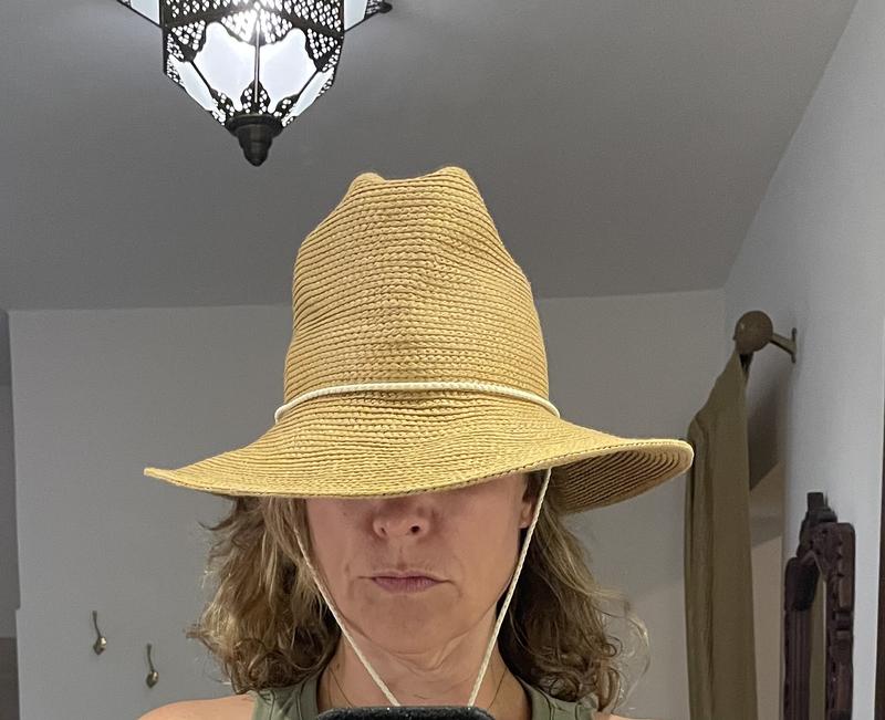 Desert Riviera Packable Straw Hat | Free People display picture 3