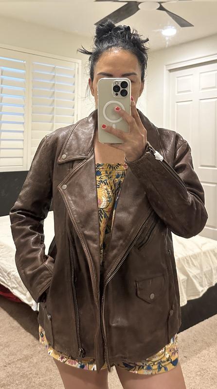 We The Free Jealousy Leather Moto Jacket | Free People