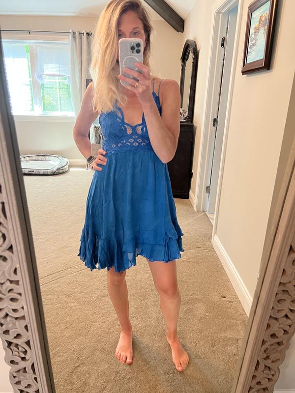 Slip Robe (Slip Dress) Free People FP One Adella - Taille XS, Couleur Jam - Neuf Sans étiquettes