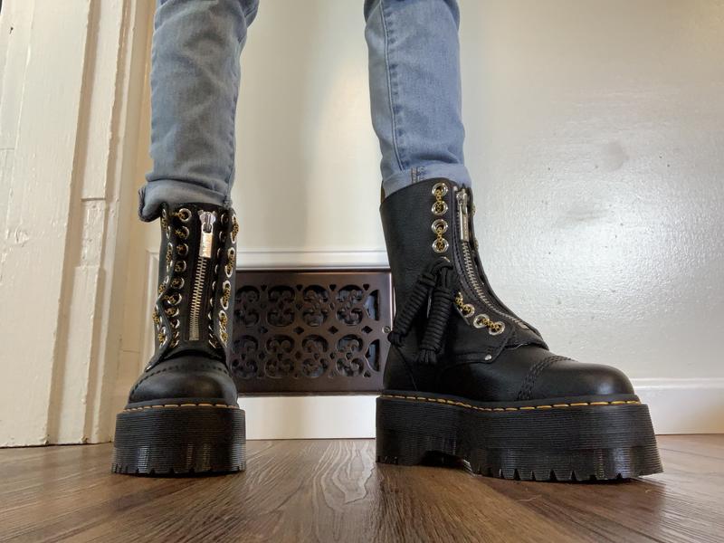 Dr. Martens Sinclair Hi Max Zip Front Boots | Free People Dr. Martens Sinclair Hi Max Zip Front Boots | Free People