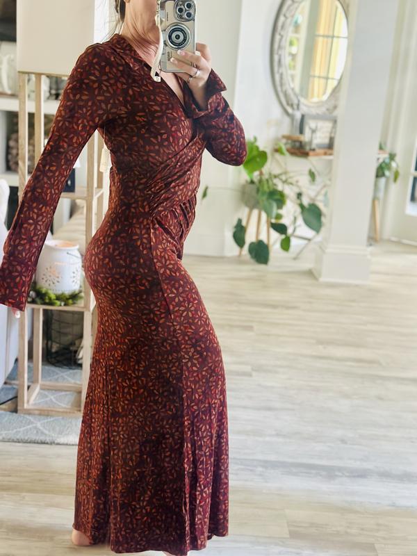 Shayla Wrap Midi Dress | Free People Shayla Wrap Midi Dress | Free People