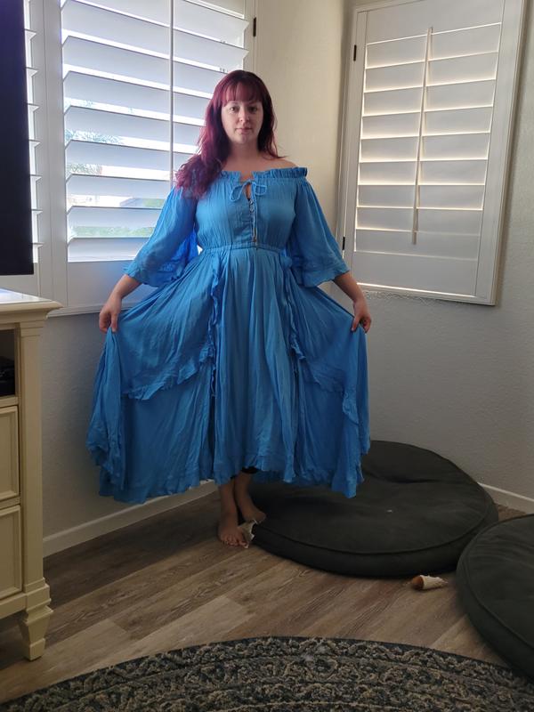 beach bliss maxi dress free people Free People Burst Of Bliss Maxi in Blue