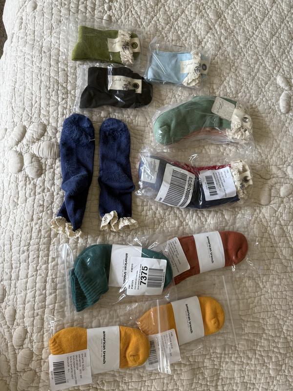 Beloved Waffle Knit Ankle Socks