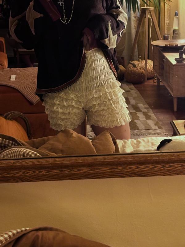 Ruffled Up Bike Shorts | Free People