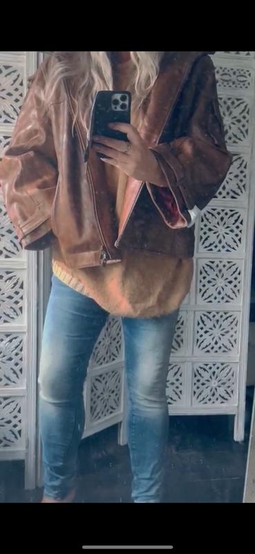 Free People Skyline Leather Jacketレザージャケット FREE PEOPLE We The Free - Skyline Leather Jacket | endource