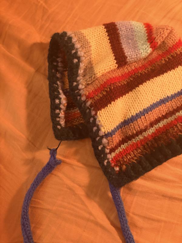 Evie Multi Stripe Bonnet | Free People display picture 2