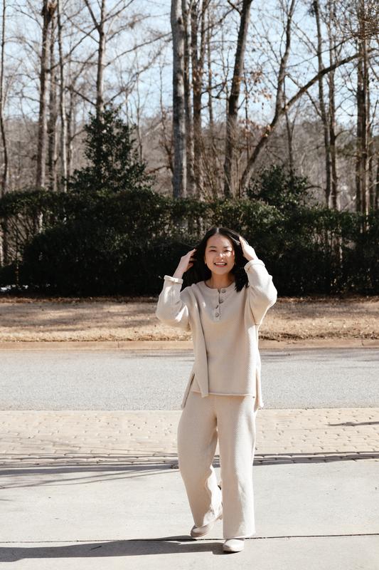 Free-est Hailee Sweater Set | Knit Lounge Set | Free People