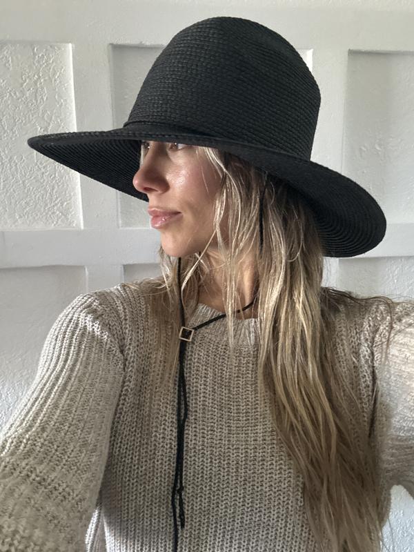 Desert Riviera Packable Straw Hat | Free People display picture 2