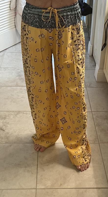 Hudson Canyon Printed Poplin Pants