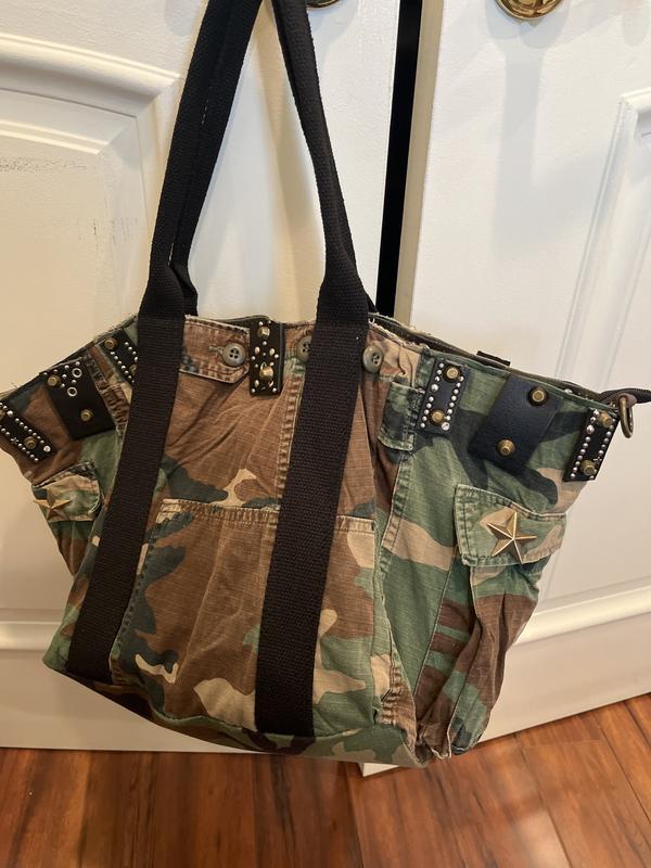 Tote Bag COLOR/STYLE： Camo 1648x2287_green_camo_simple_me