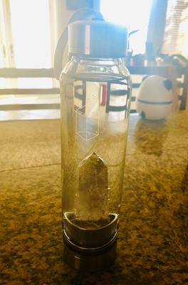 【GLACCE】Crystal Water Bottle お得 美品 Glacce Crystal Elixir Water Bottle | Free People