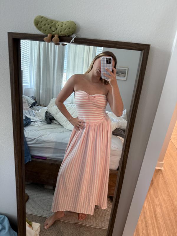 hello lovely striped maxi dress Hello Lovely Striped Midi Dress