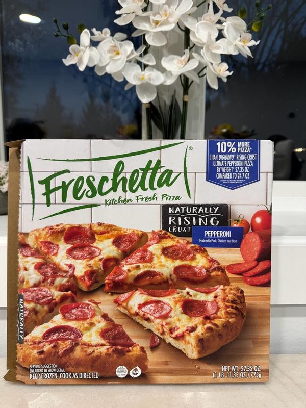Buy Freschetta Naturally Rising Crust Pizza, Pepperoni, 27.35 oz