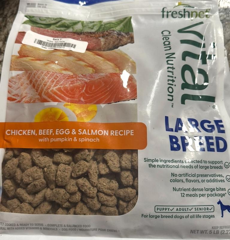Freshpet Vital Healthy & Natural Large Breed Dog Food, 5 lbs. | Petco