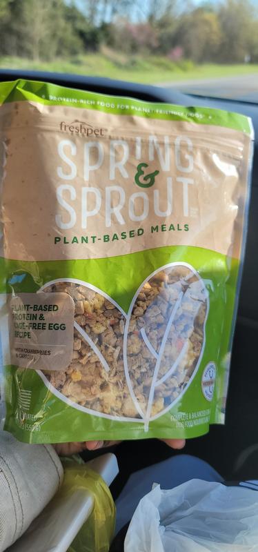 Freshpet Spring and Sprout Plant Based Protein Cage Free Egg Dry