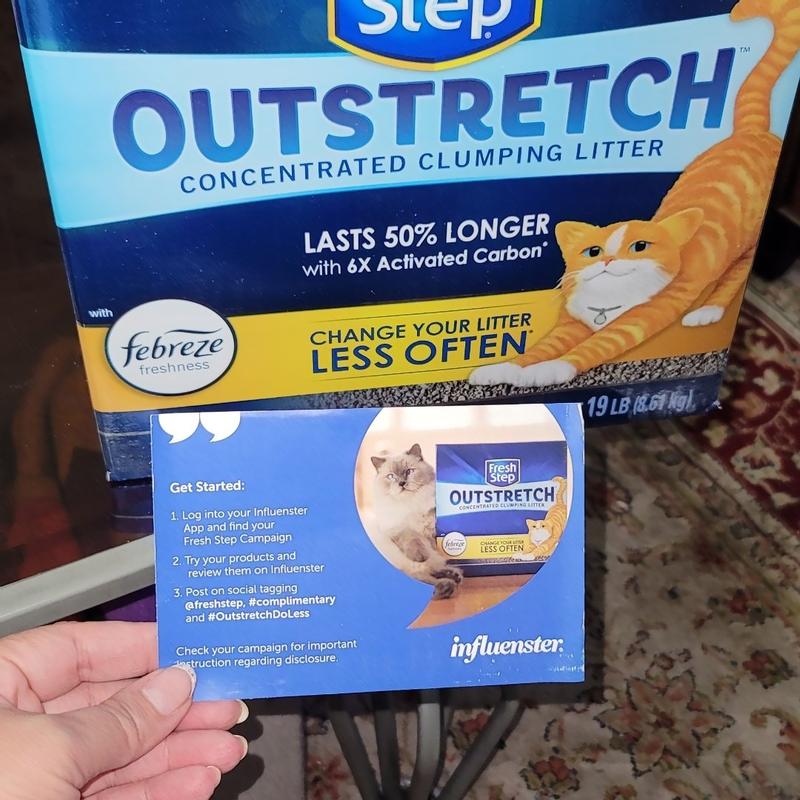 Fresh Step Outstretch Long Lasting Clumping Litter Febreze Lasts 50 Longer 19 Pounds Meijer