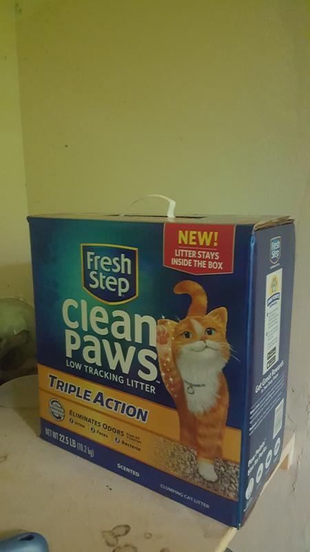 Fresh Step Cat Litter, Clumping, Low Tracking, Triple Action