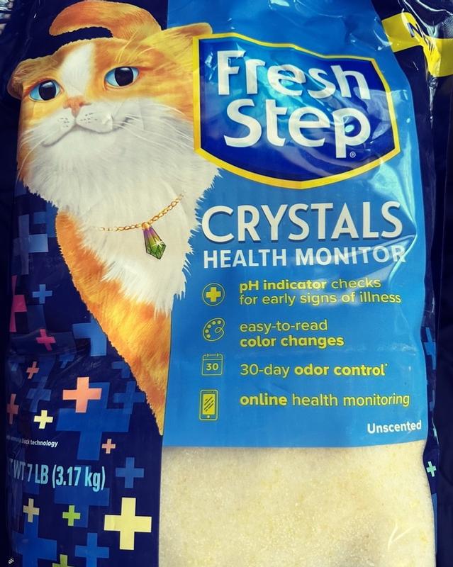 Fresh Step Crystals Health Monitoring Cat Litter 7 Lbs Meijer