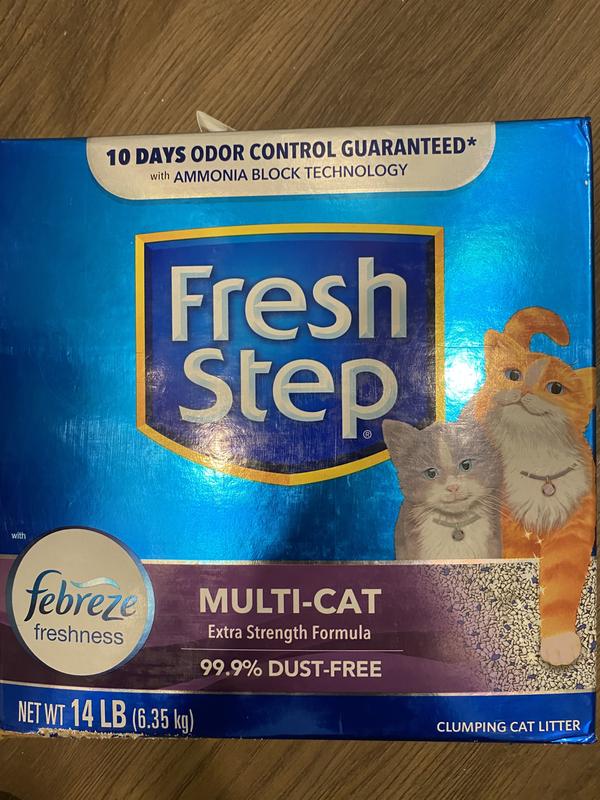 Fashion fresh step multi cat litter walmart