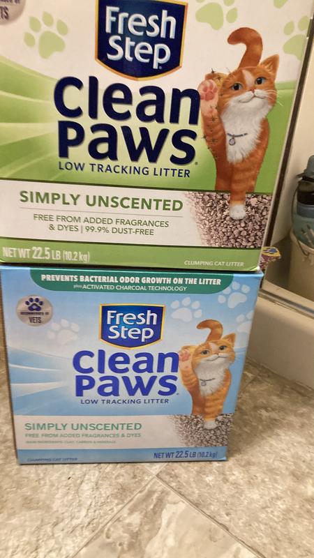 37.8-lb Fresh Step Clean Paws Multi-Cat Scented Clumping Clay Cat Litter