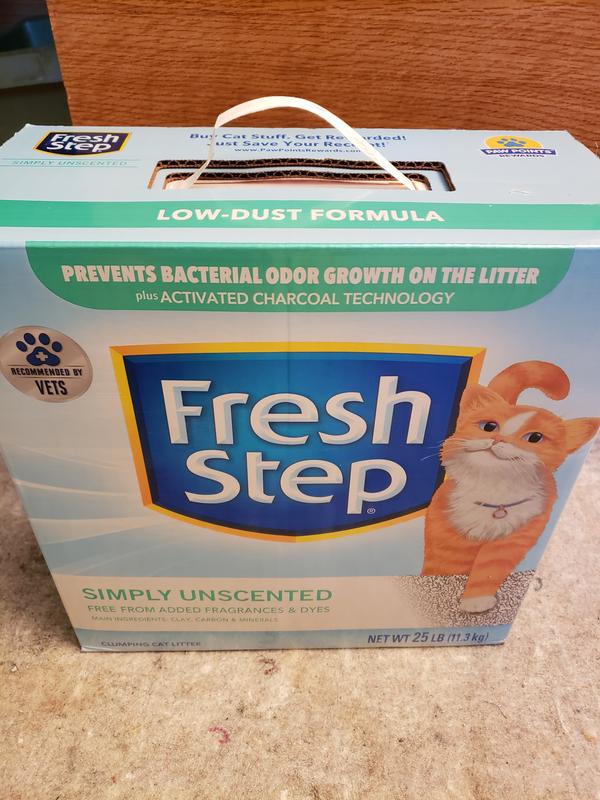 Fresh step ultra unscented cat litter 42 lbs best sale