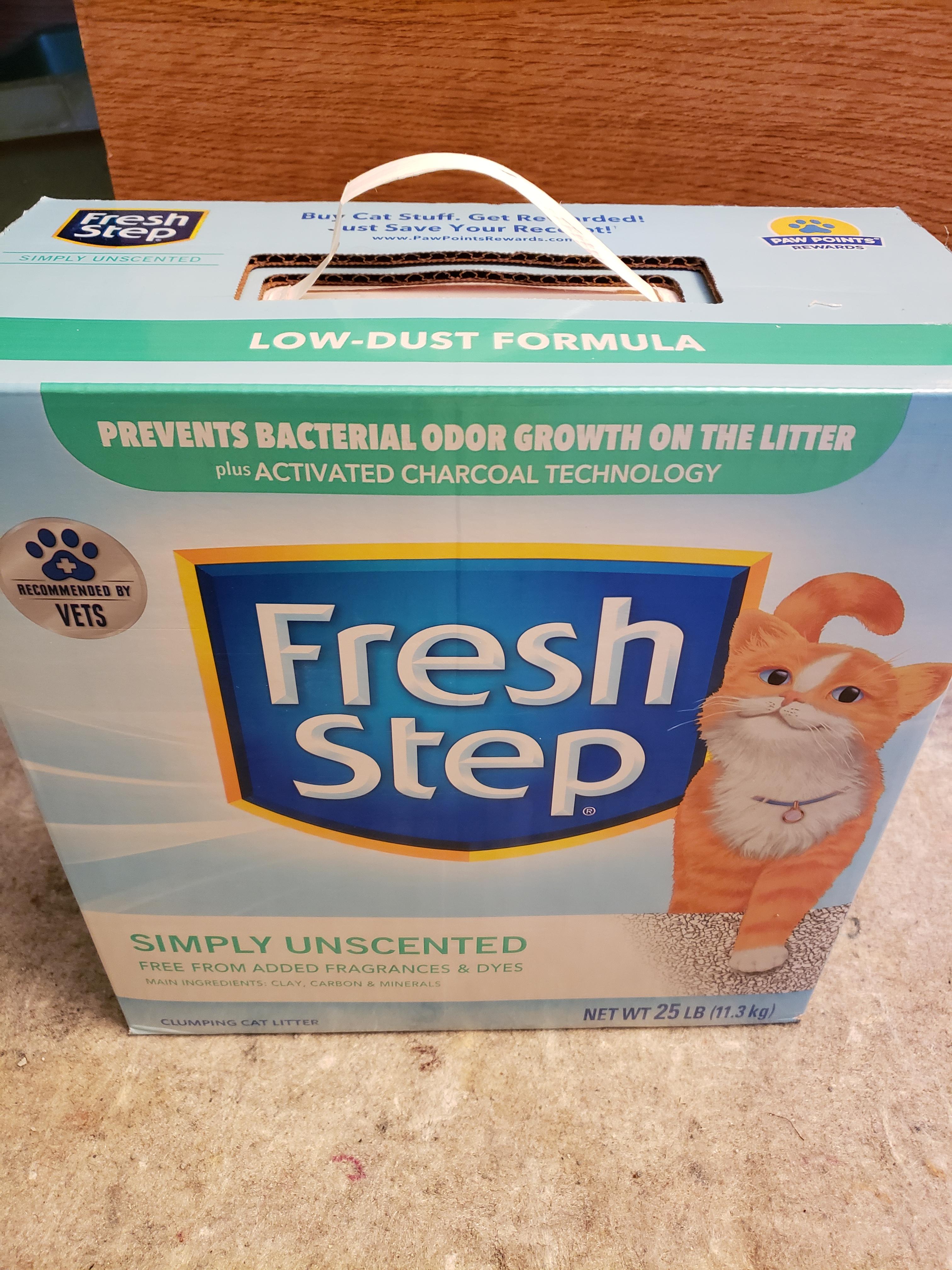 Fresh step simply unscented litter best sale