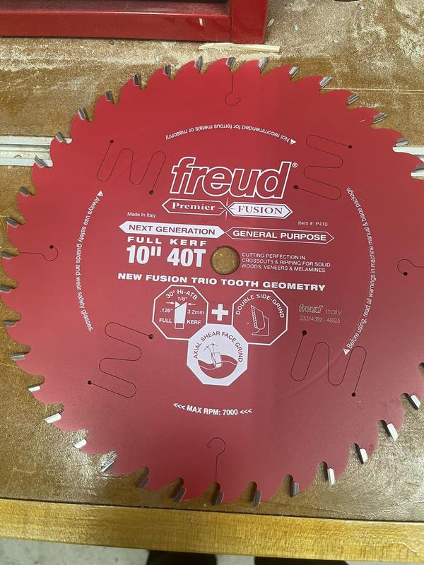 P410 | Saw Blades | General Purpose/Combination | Premier Fusion