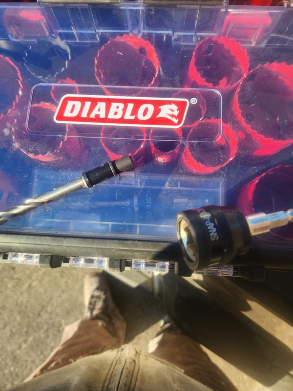 Diablo 9 piece hole saw online set