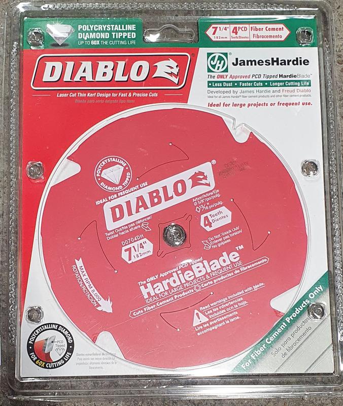 Diamond D - What U Heard (シールド) D0704DH | Circular Saw Blades | Specialty | Fiber Cement