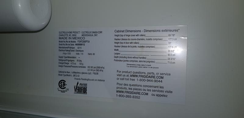 Frigidaire Gallery 22.6-cu ft French Door Refrigerator with Ice Maker (Smudge-proof Stainless Steel) ENERGY STAR at Lowes.com