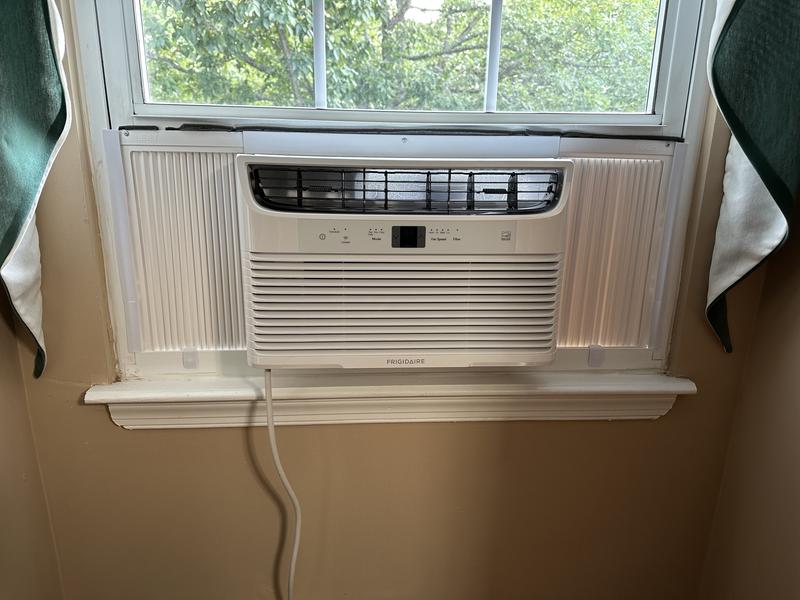 how to install a frigidaire window unit