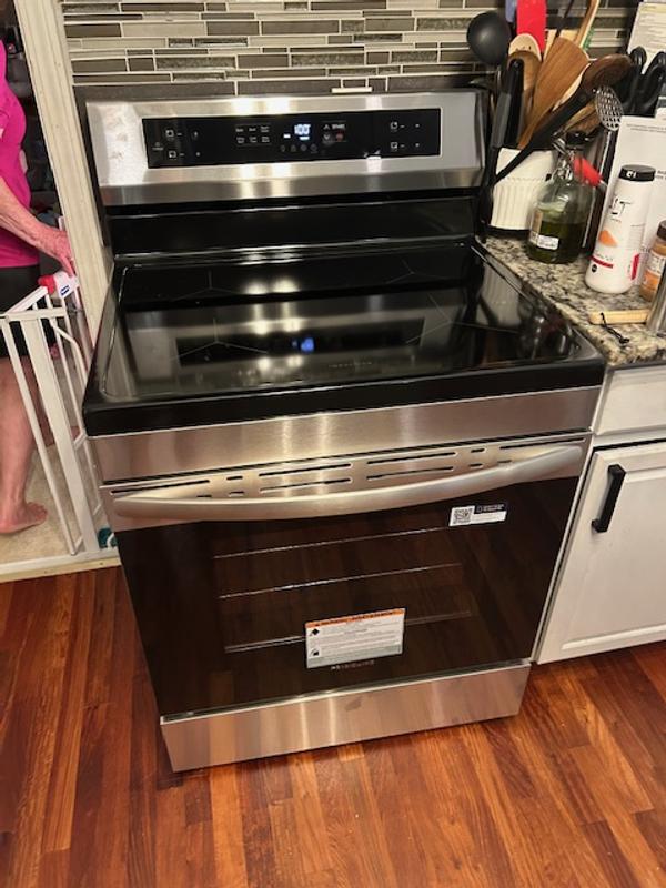 Frigidaire 30-in 4 burners 5.3-cu ft , Freestanding Single Induction ...