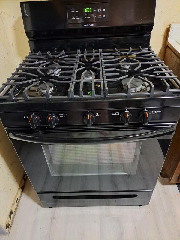 Frigidaire 30-in Glass Top 5 Burners 5.3-cu ft Freestanding