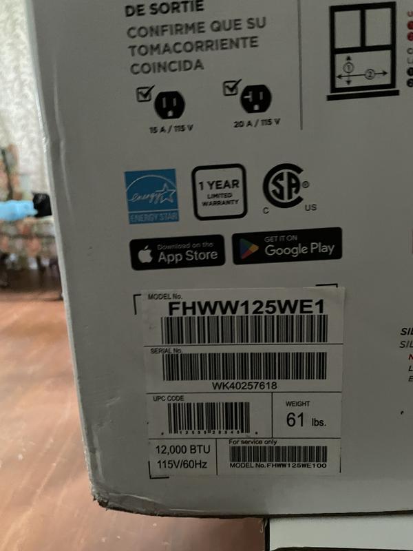 Window unit model