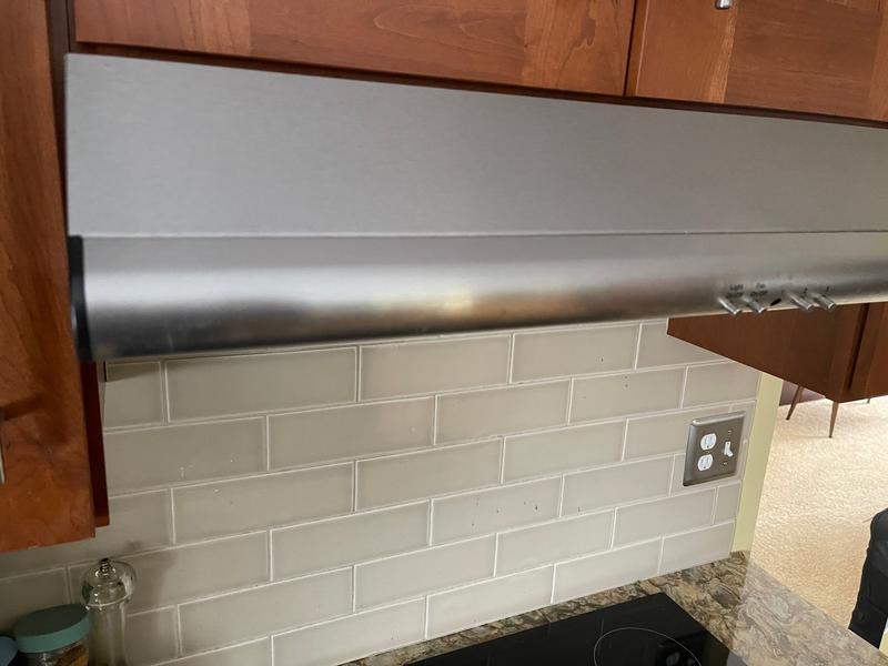 Frigidaire FHWC3040MS 30 Overhead Range Hood - Stainless Steel (Silver)