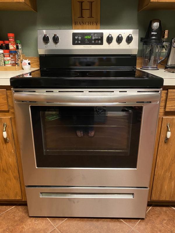 Frigidaire 5.3 Cu. Ft. Freestanding Stainless Steel Electric Range ...