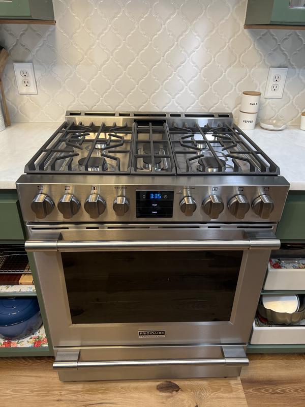 30 Gas Range with Air Fry Stainless Steel-PCFG3078AF