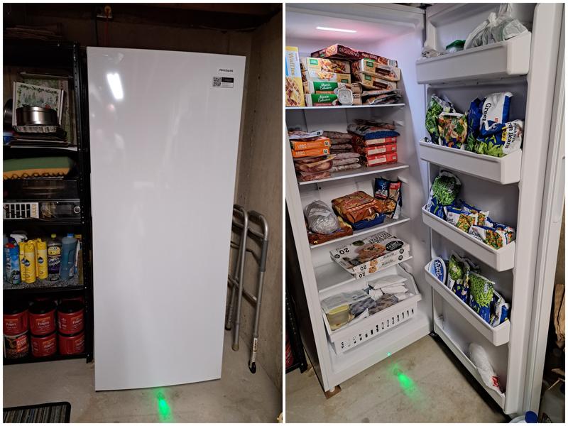 Frigidaire 13 cu. ft. Garage Ready Convertible Frost Free Upright