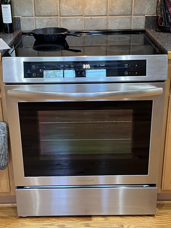 Frigidaire 5.3 Cu. Ft. Front Control Electric Induction Range with