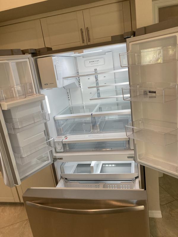 Frigidaire Standard-Depth 27.8-cu ft 3 -Door 36-in Wide with Ice Maker ...