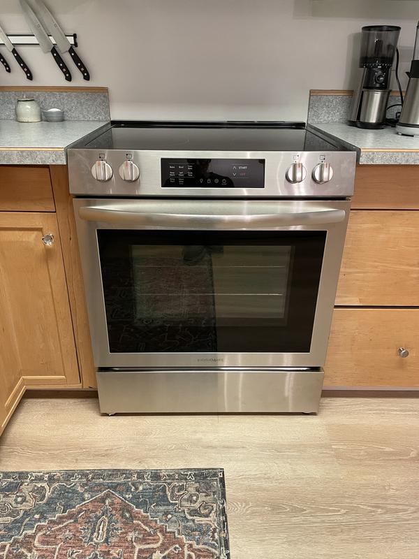 Frigidaire 30 Front Control Electric Range Stainless Steel