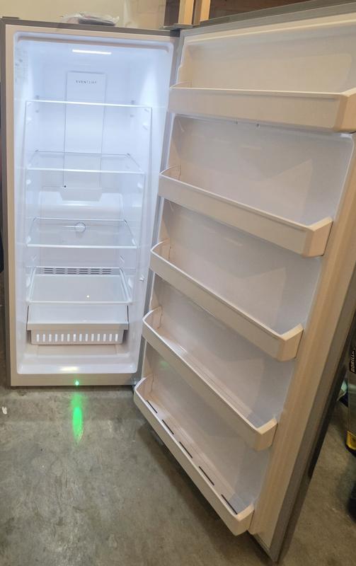 Frigidaire 16 Cu. Ft. Garage Ready Upright Freezer Fingerprint